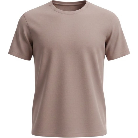 Tops - Women's Cotton Crew Neck Short Sleeve T-Shirt Size Medium Earth Tone